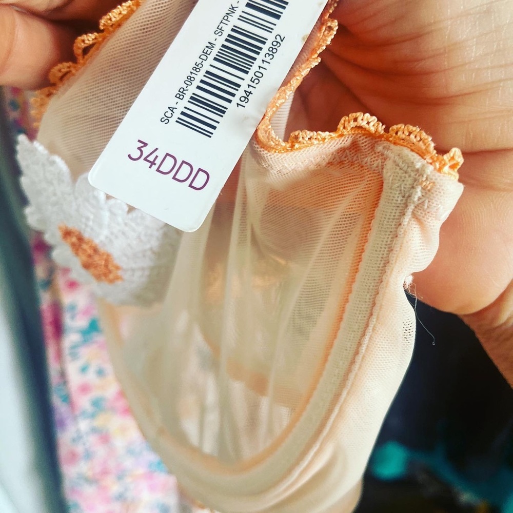 COPY - Daisy bra and panties set Adore Me NWT - Picture 4 of 4